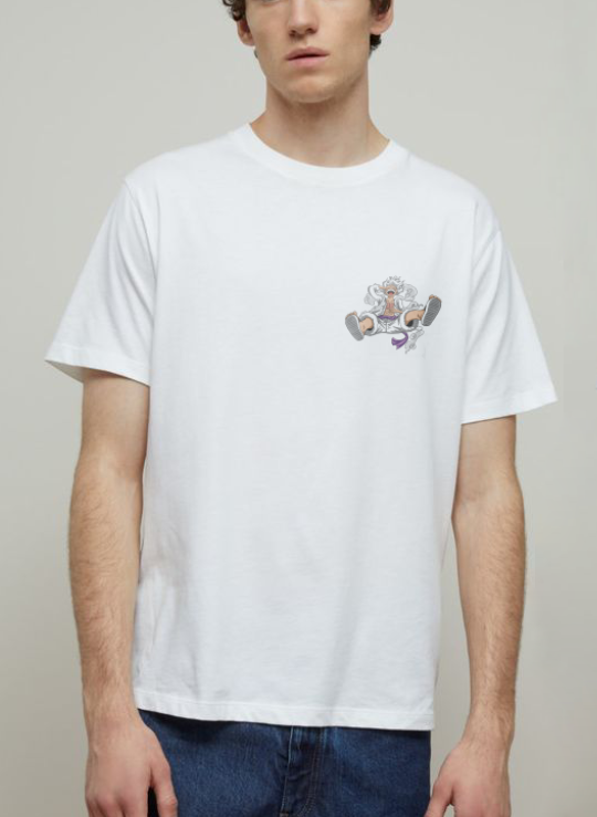 Anime Gear 5 Luffy T-shirt .